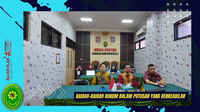 Kaidah Kaidah Hukum dalam Putusan yang Berkeadilan