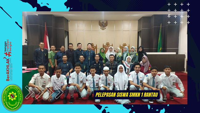 Ketua Pengadilan Agama Rantau terima kunjungan Ketua Pengadilan Negeri Rantau 1