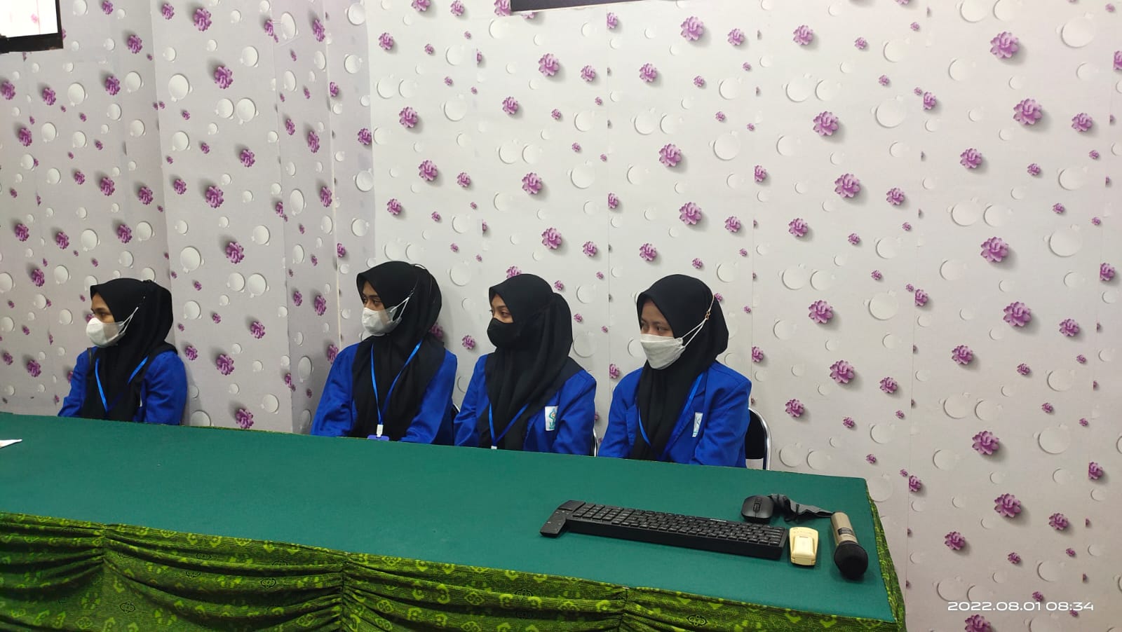 Mahasiswa Peserta Praktikum B UIN Antasari gelombang ke 3 tahun 2022 di PA Rantau 3