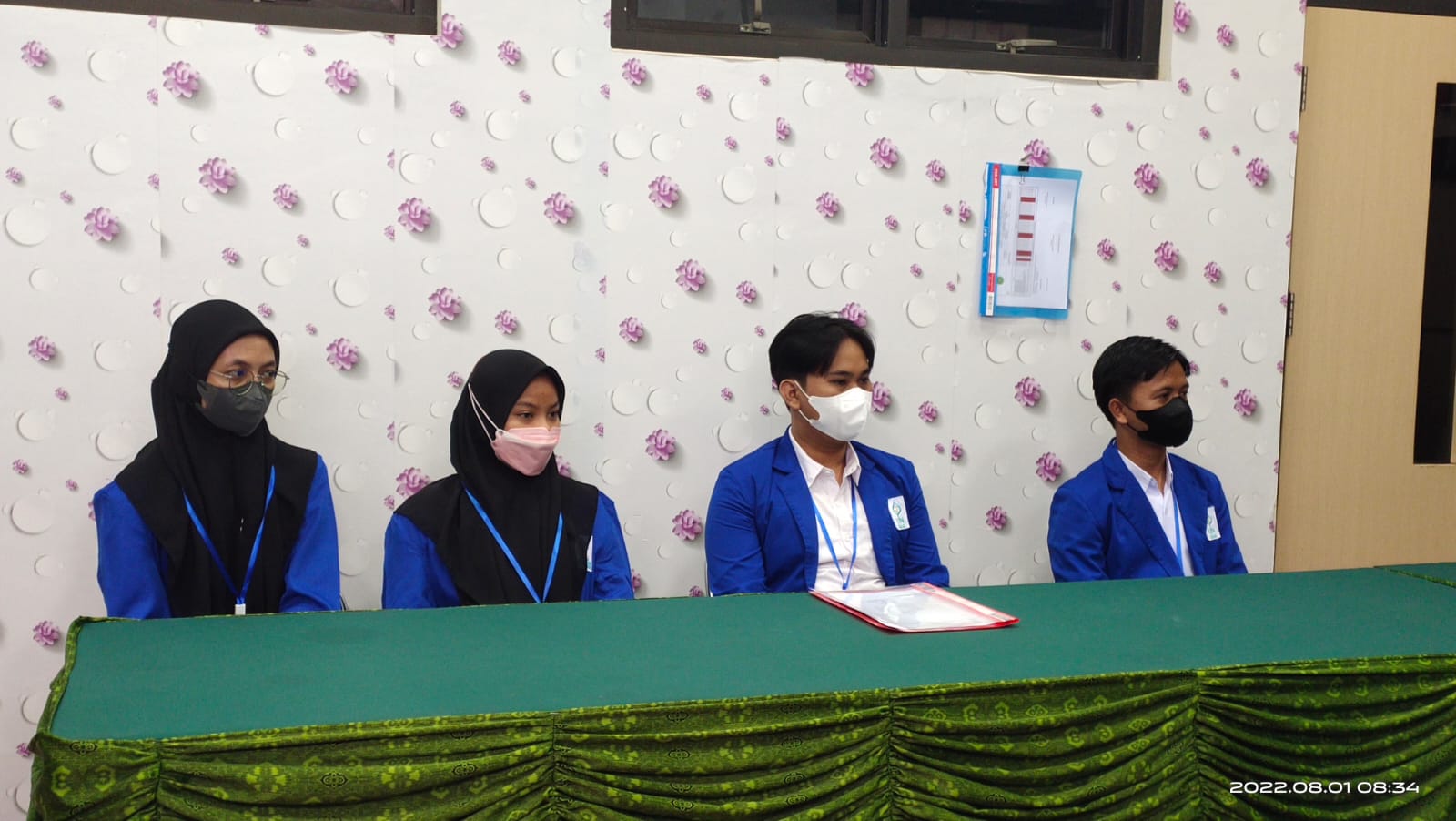 Mahasiswa Peserta Praktikum B UIN Antasari gelombang ke 3 tahun 2022 di PA Rantau 4