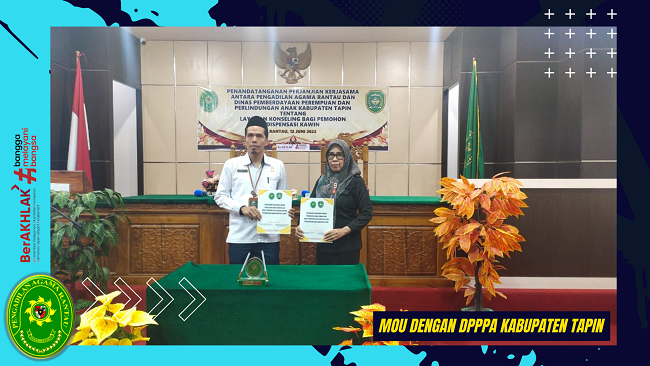 MoU dengan DPPPA Kabupaten Tapin