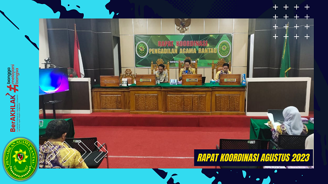 Rapat Koordinasi Agustus 2023