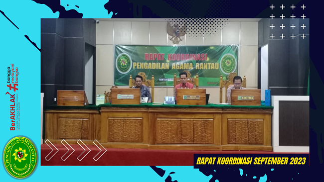 Rapat Koordinasi September 2023
