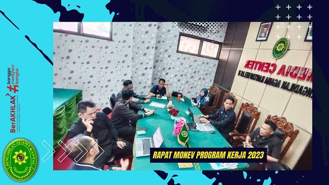 Rapat Monev Program Kerja 2023
