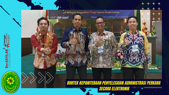 Salinan dari Bimtek Kepaniteraan Penyelesaian Administrasi Perkara Secara Elektronik