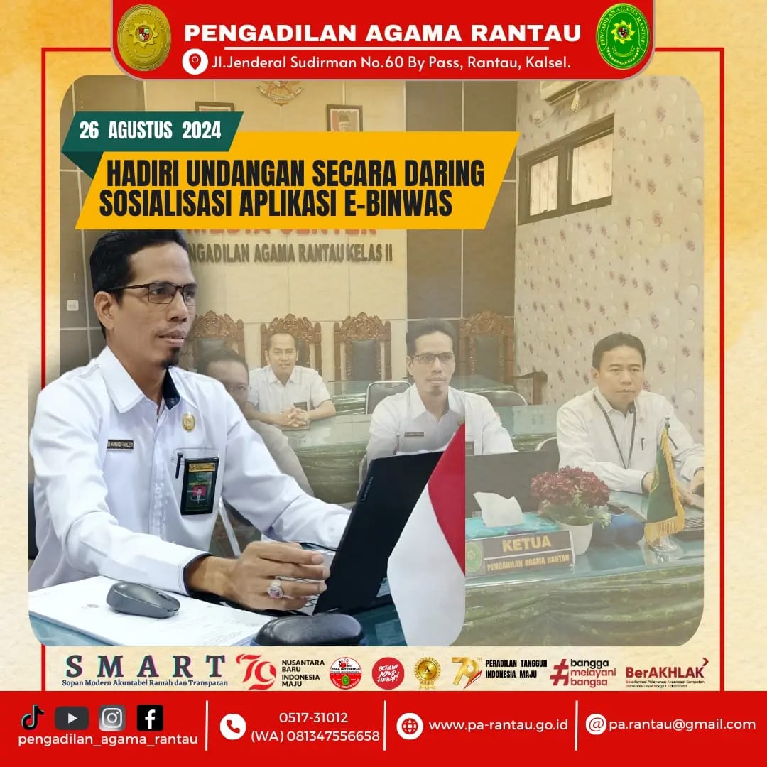 Sosialisasi Aplikasi E Binwas